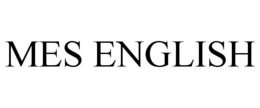 MES ENGLISH trademark