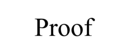 PROOF trademark
