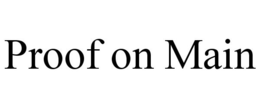 PROOF ON MAIN trademark