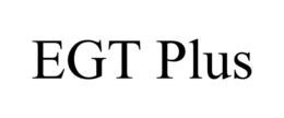 EGT PLUS trademark