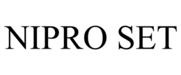 NIPRO SET trademark