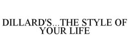 DILLARD'S...THE STYLE OF YOUR LIFE trademark