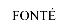 FONTÉ trademark