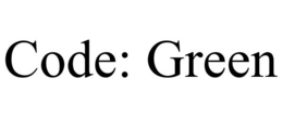 CODE: GREEN trademark