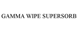 GAMMA WIPE SUPERSORB trademark