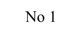 NO 1 trademark
