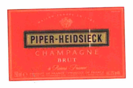 MAISON FONDEE EN 1785 - PIPER-HEIDSIECK- CHAMPAGNE - BRUT - A REIMS-FRANCE trademark