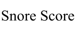 SNORE SCORE trademark