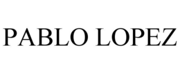 PABLO LOPEZ trademark
