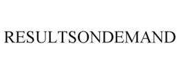 RESULTSONDEMAND trademark