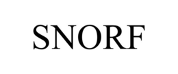 SNORF trademark