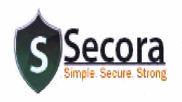 S SECORA SIMPLE. SECURE. STRONG trademark