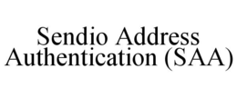 SENDIO ADDRESS AUTHENTICATION (SAA) trademark