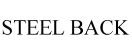 STEEL BACK trademark