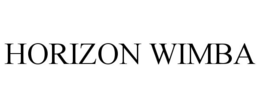HORIZON WIMBA trademark