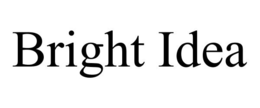 BRIGHT IDEA trademark