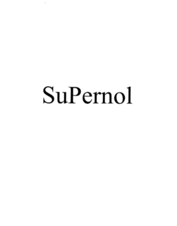 SUPERNOL trademark