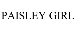 PAISLEY GIRL trademark