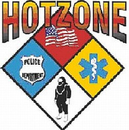 HOTZONE POLICE DEPARTMENT trademark