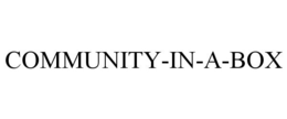 COMMUNITY-IN-A-BOX trademark