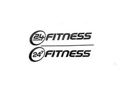 24 HOUR FITNESS 24 7 FITNESS trademark