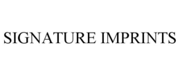 SIGNATURE IMPRINTS trademark
