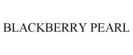 BLACKBERRY PEARL trademark