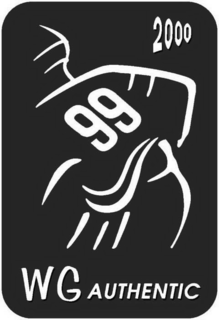 2000 99 WG AUTHENTIC trademark