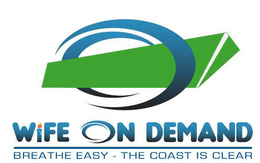 WIFE ON DEMAND BREATHE EASY - THE COAST IS CLEAR trademark