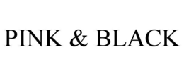 PINK & BLACK trademark