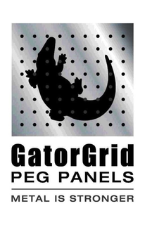 GATORGRID PEG PANELS METAL IS STRONGER trademark