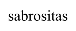 SABROSITAS trademark