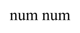 NUM NUM trademark