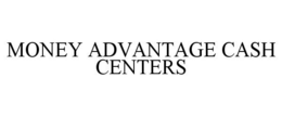 MONEY ADVANTAGE CASH CENTERS trademark