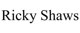RICKY SHAWS trademark
