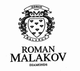 ROMAN M MALAKOV DIAMONDS trademark