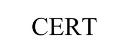 CERT trademark