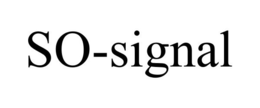 SO-SIGNAL trademark