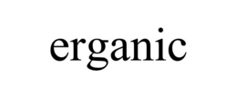 ERGANIC trademark