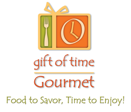 GIFT OF TIME GOURMET FOOD TO SAVOR, TIME TO ENJOY! trademark