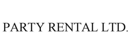 PARTY RENTAL LTD. trademark