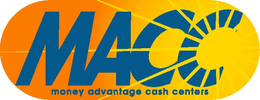 MACC MONEY ADVANTAGE CASH CENTERS trademark