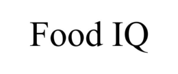 FOOD IQ trademark