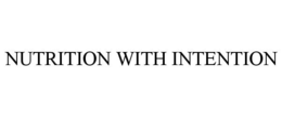 NUTRITION WITH INTENTION trademark