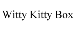 WITTY KITTY BOX trademark
