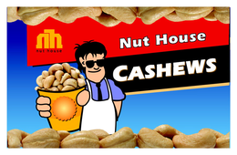 NUT HOUSE CASHEWS NH trademark