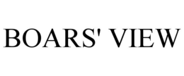 BOARS' VIEW trademark