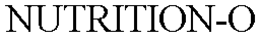 NUTRITION-O trademark