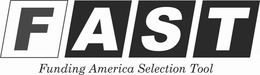 FAST FUNDING AMERICA SELECTION TOOL trademark