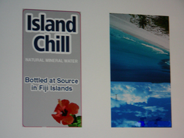 ISLAND CHILL NATURAL MINERAL WATER BOTTLED AT SOURCE IN FIJI ISLANDS trademark